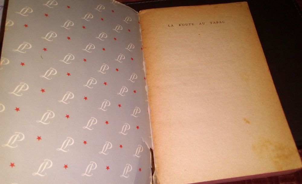 Livro - La Route au Tabac (Tobacco Road), Erskine Caldwell - francês