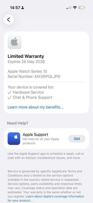 Apple Watch Series 10 42mm LTE (Cellular)
