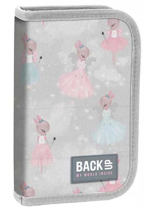 Piórnik rozkładany pojedynczy Backup Króliczki Wróżki 063110