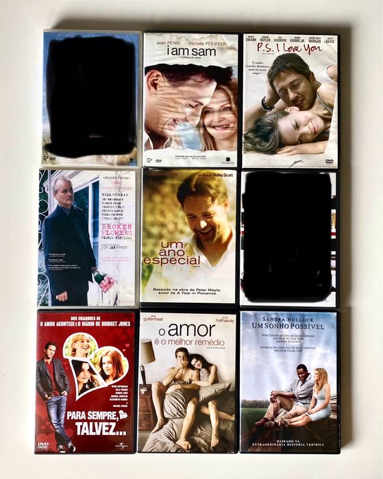 42 Filmes em Dvd.