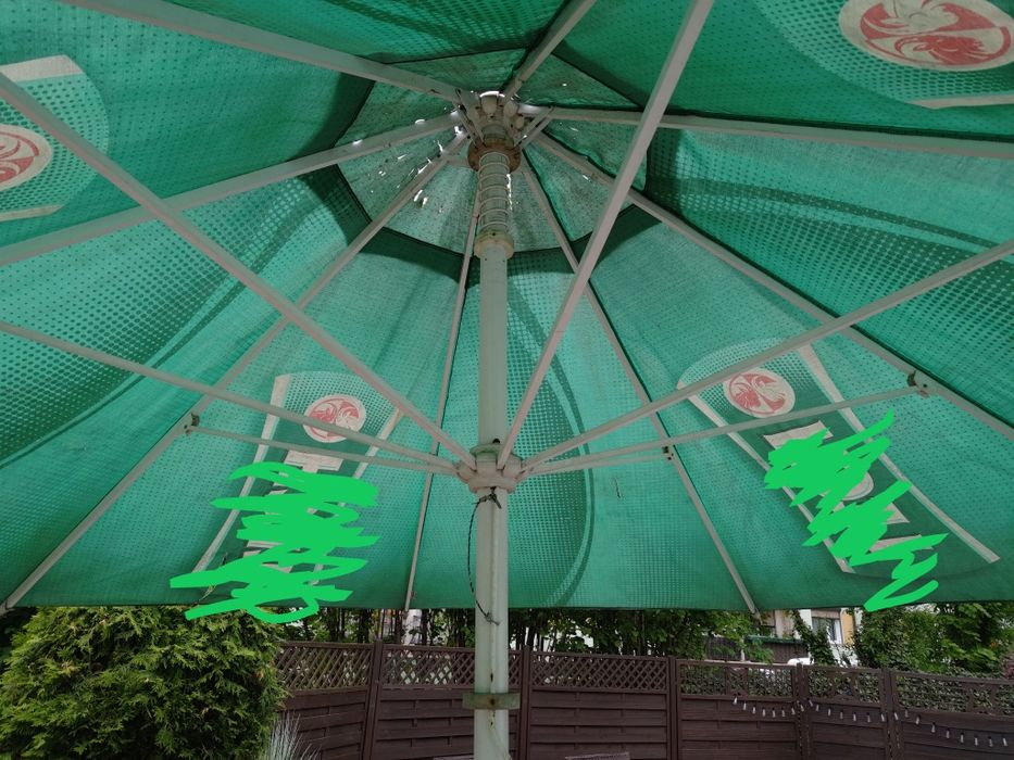 parasol ogrodowy duzy 3,5m