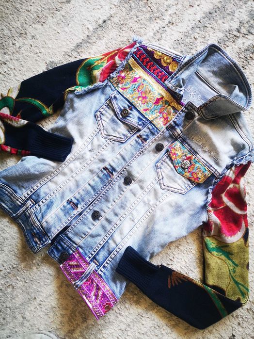 Desigual kurtka jeansowa 34/36