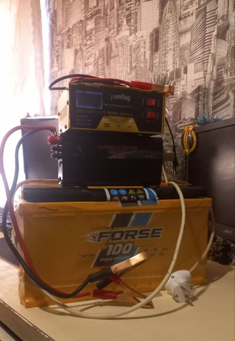 Преобразователь аккумулятор зарядное