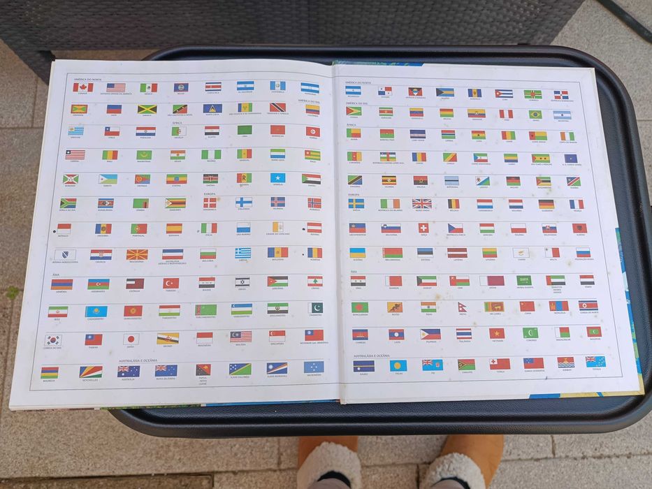 Livro "Atlas Universal", Texto Editora