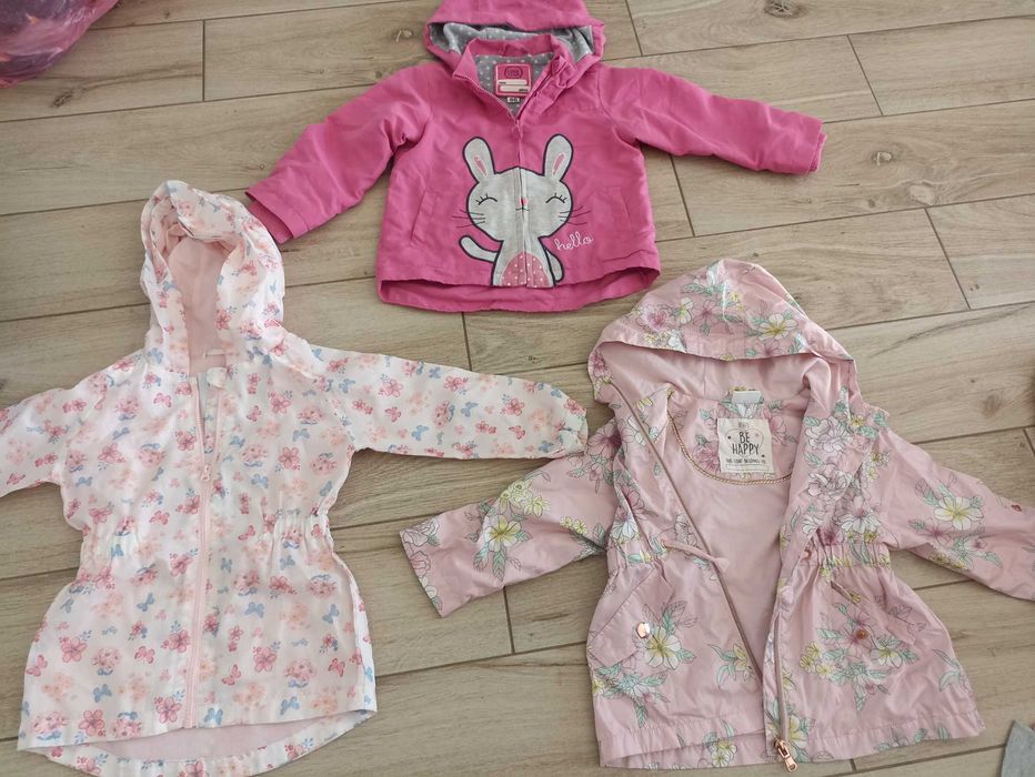 Kurtki na wiosnę dla dziewczynki