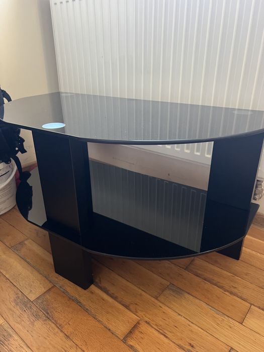 Stolik rtv , pod telewizor, szklany