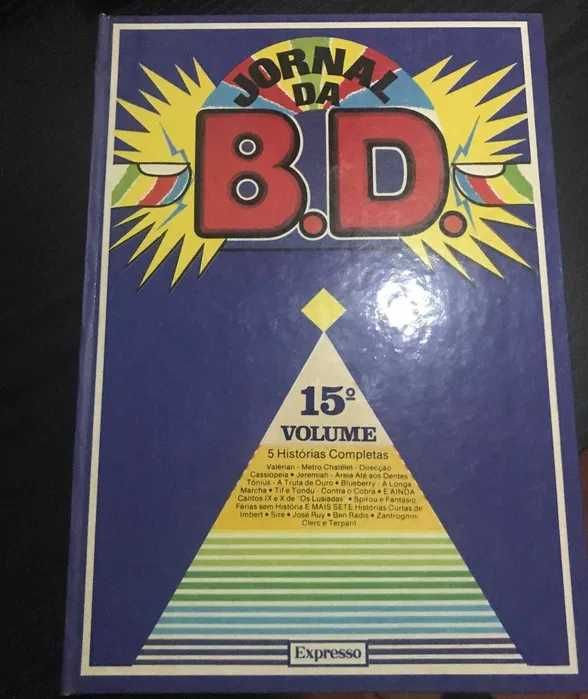 Coleção Completa Jornal da BD (33 Volumes Encadernados)