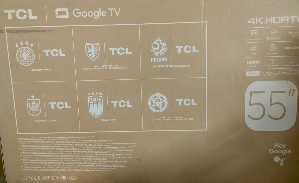 TCL 55" 4K HDR Google TV