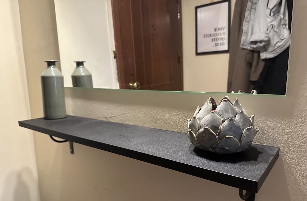 Prateleira + 2 suportes