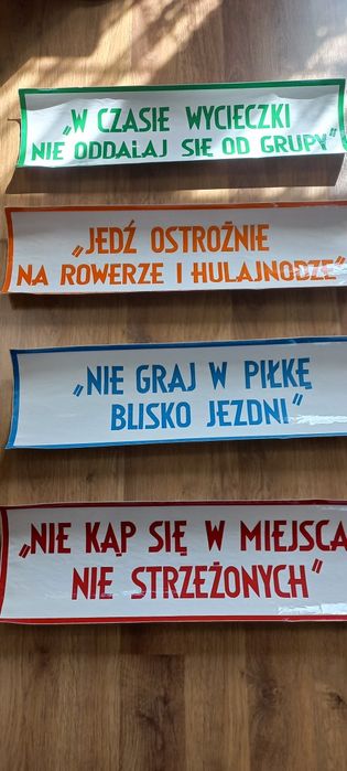 Bezpieczne wakacje dekoracja do szkoły