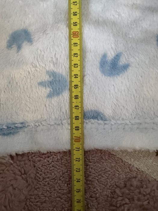 Ręcznik z kapturem niebieski