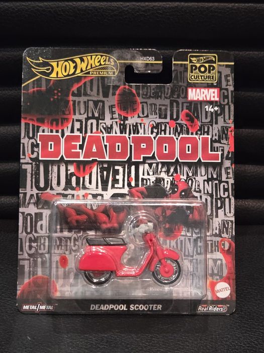 Hot Wheels Deadpool Scooter
