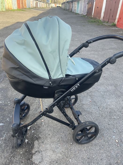 Коляска Bair Next 3в1 з автолюлькою колір Нефрит