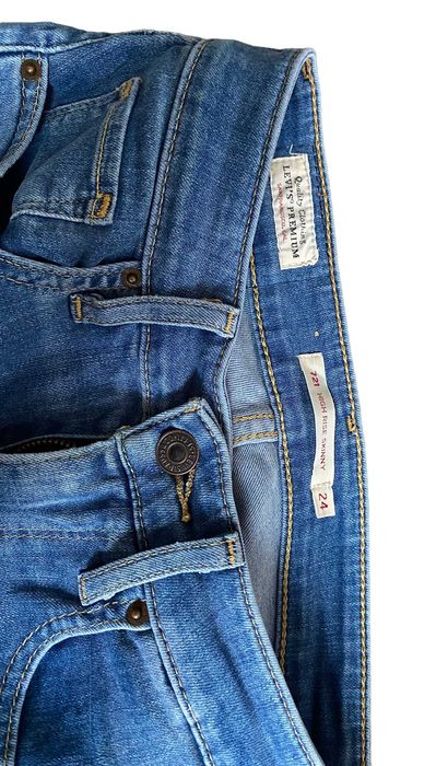 Levi's 721 High rise, skinny W24/L32, stan bardzo dobry