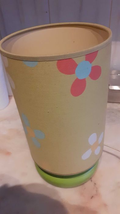 Candeeiro mesa floral