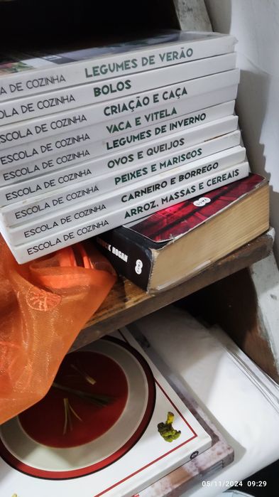 Vários livros para destralhar