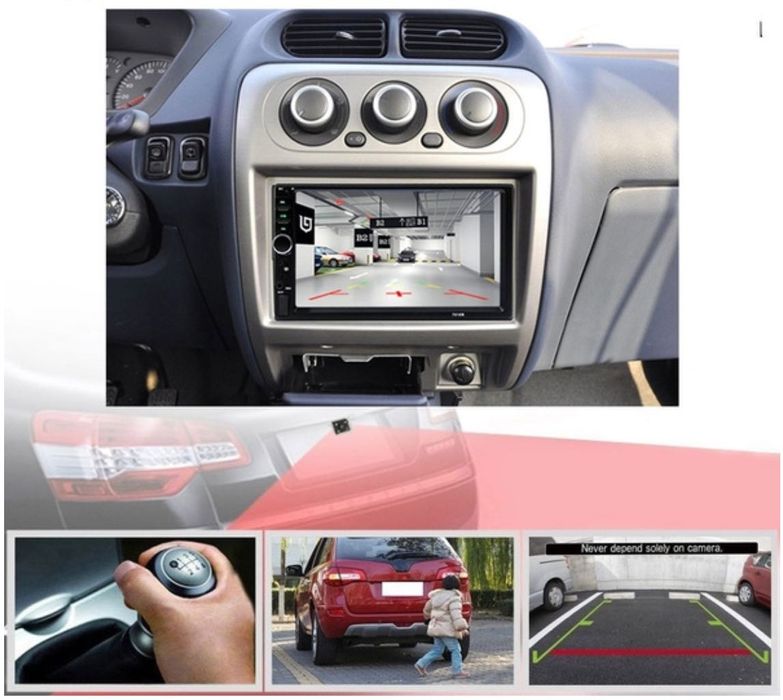 autoradios android com de 7'' com camara