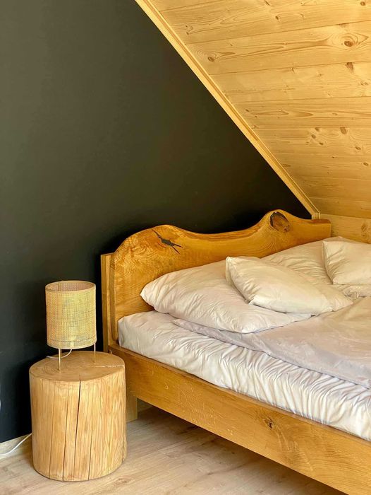 Domek na wynajem z gorącą balią z hydromasażem na wyłączność