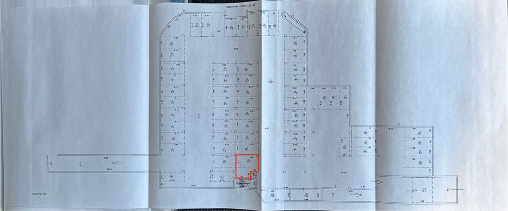 Паркомісце 19,5+16,5 м² в ЖК «Лермонтово» (Запоріжжя), бомбосховище