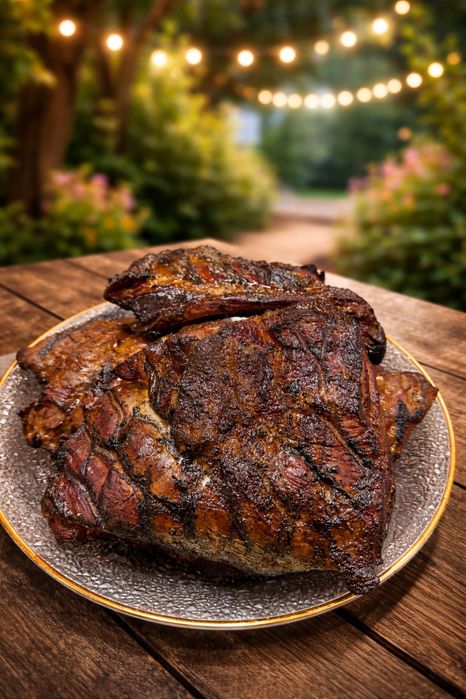 Корчені ребра,крила,полядва,ковбаски