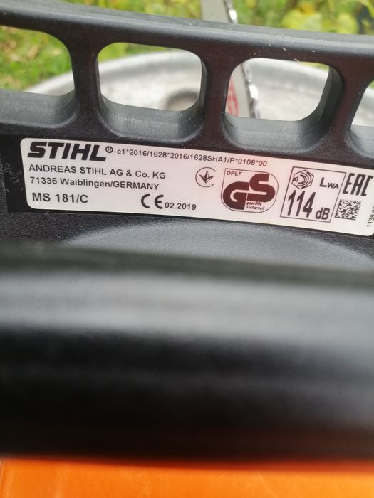 Pila pilarka Stihl 181