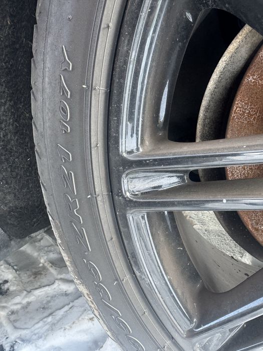 Porsche Cayenne 7P felgi z oponami 21 cali GtS Turbo Ładne opony