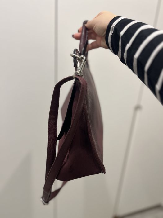 New look сумка бордова вишнева бордовий колір марсала