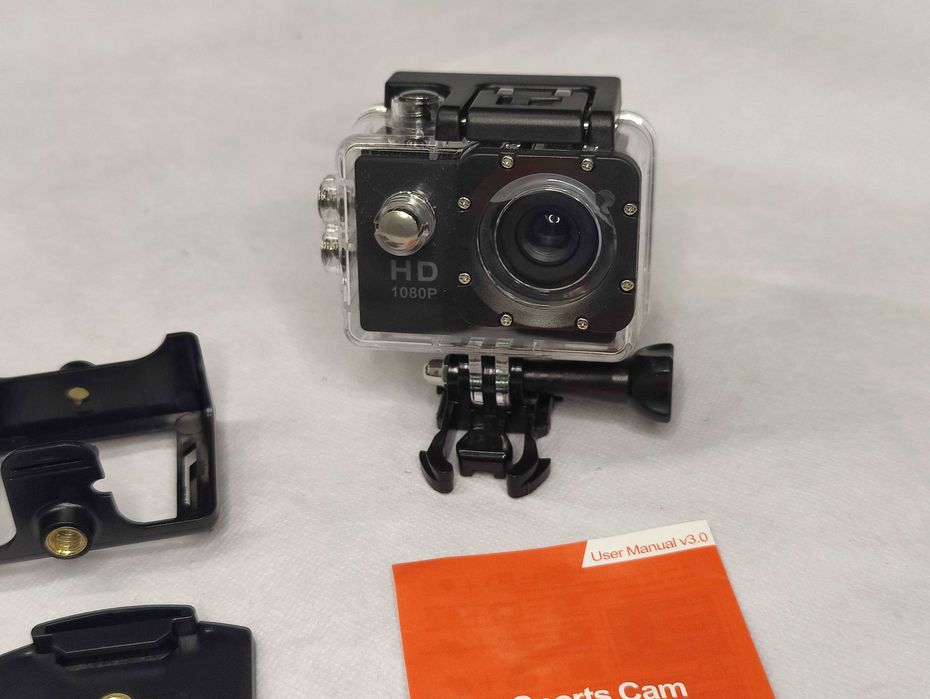 Câmara de Ação - À Prova de Água – Desportiva Full HD - Novo