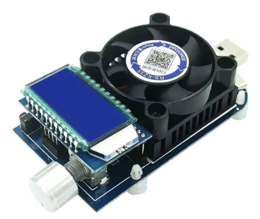(НОВЫЙ) Электронная USB нагрузка FX35 KZ35 5A 35W Нагрузочный резистор