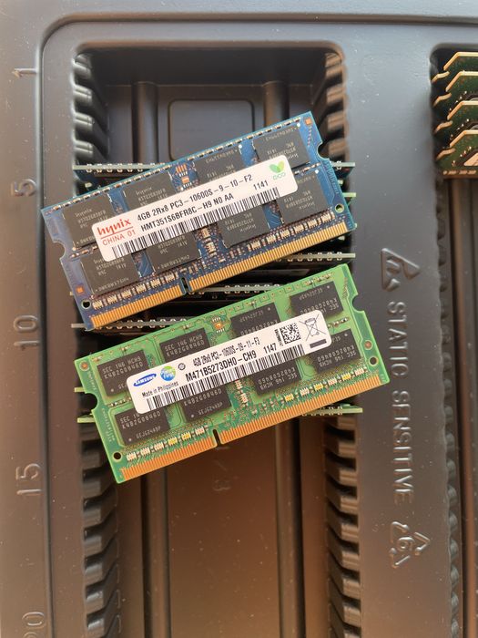 Оперативна памʼять 4GB DDR3 SODIMM для ноутбуків