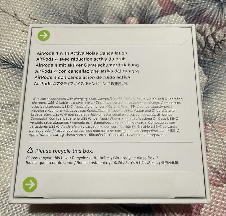 Air pods 4 (com cancelamento de ruido)