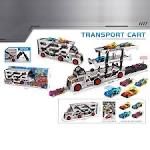 Трейлер-трансформер з механічним запускачем + 4 машинки