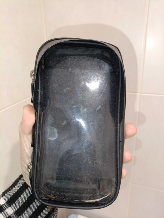 Велосумка на руль герметичний чохол для телефона на кермо велосипеда