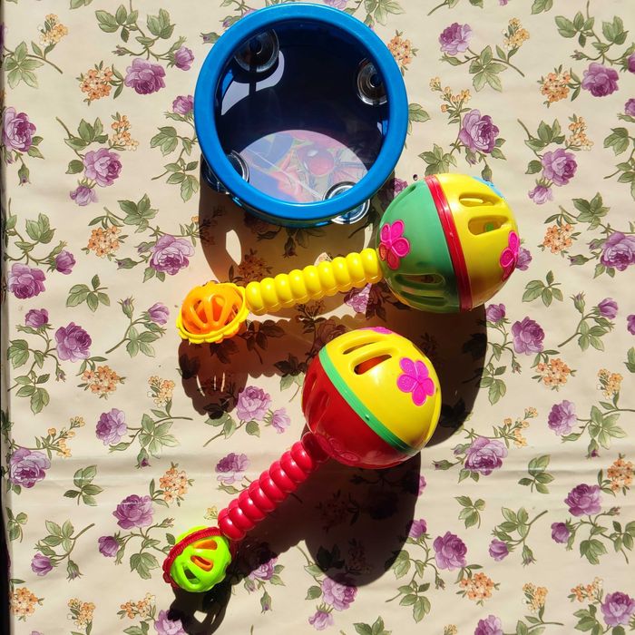 Набір брязкальця, погремушек отдам