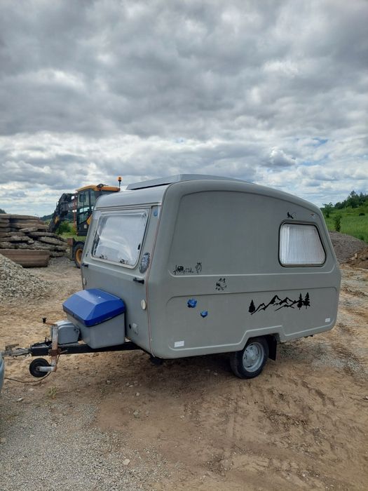 Niewiadów N126E przyczepa kemping TRANSPORTowa po remoncie  zapiekanka n126