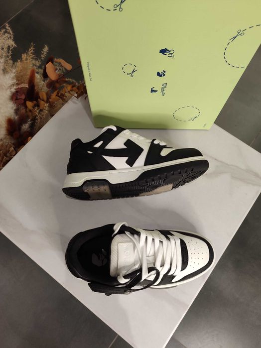 Кросівки Off White Out Of Office 'OOO' Sneakers Black-White