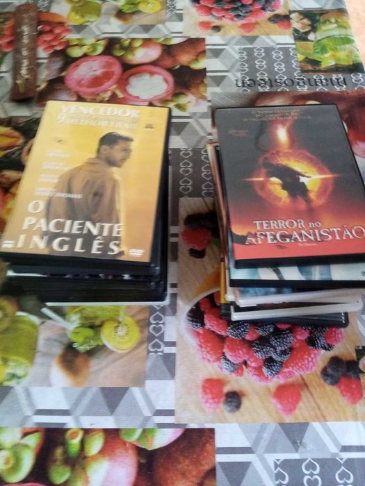 Lote de cds e dvd