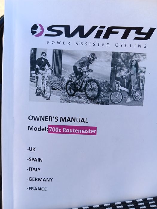 Bicicleta eletrica swifty