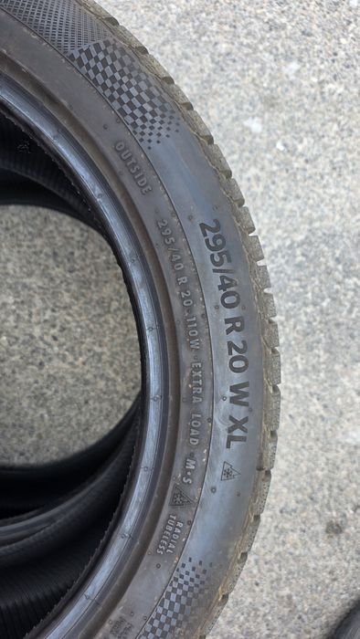 Зимові Continental 295/40 R20 + 265/45 R20 комплект Porsche Macan
