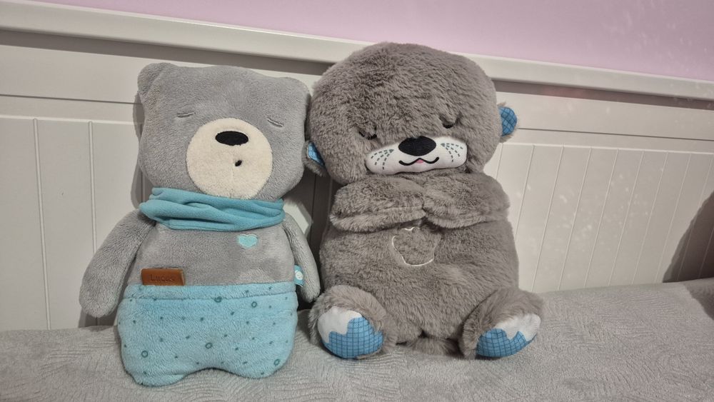 Szumiś i wydra białym szum