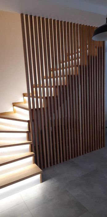 Schody drewniane / Balustrady