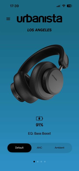 Наушники Urbanista Los Angeles Hybrid ANC
