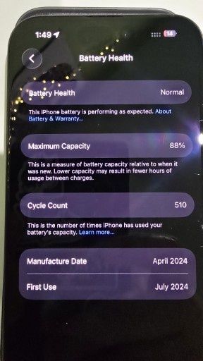 iPhone 15 Pro 256GB Szary 88%