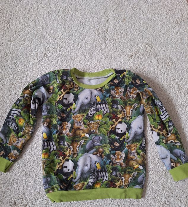 Bluza dzikie zwierzęta