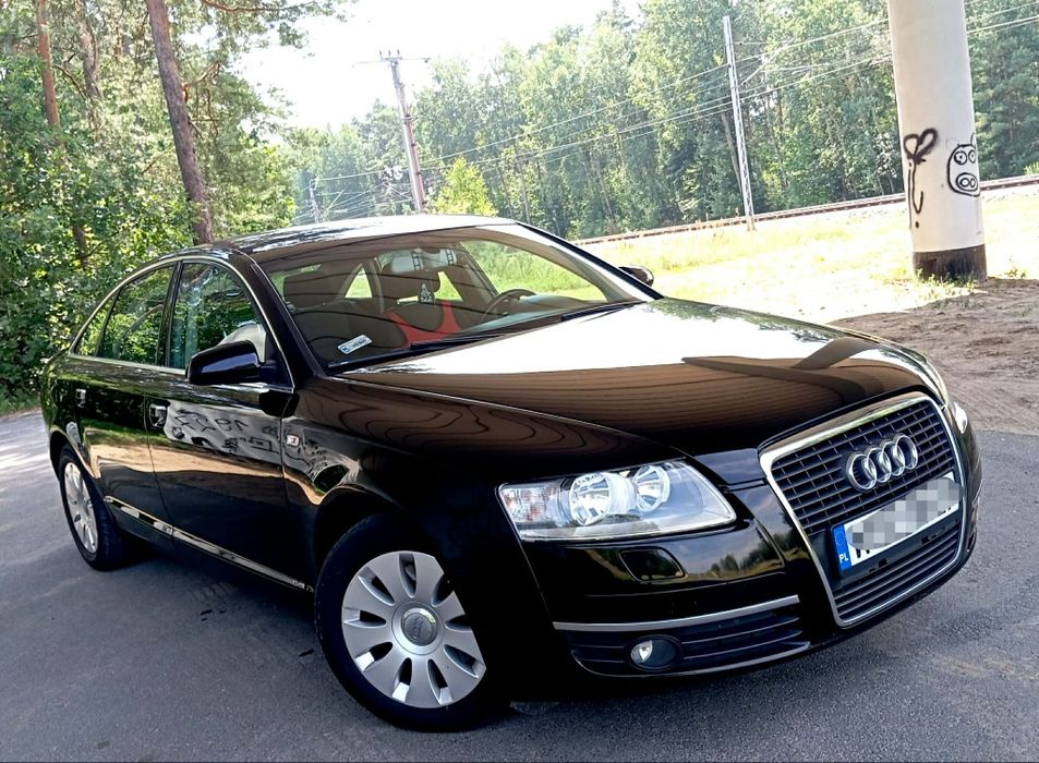 Śliczna Audi A6 C6//2.4 Benzyna//TYLKO 210 TYSIĘCY PRZEBIEGU // Pierwszy Właściciel // Skrzynia 6