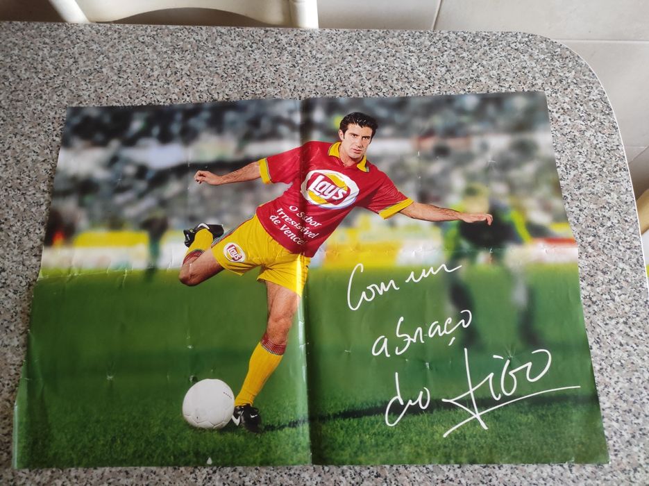 Poster do Luís Figo Antigo