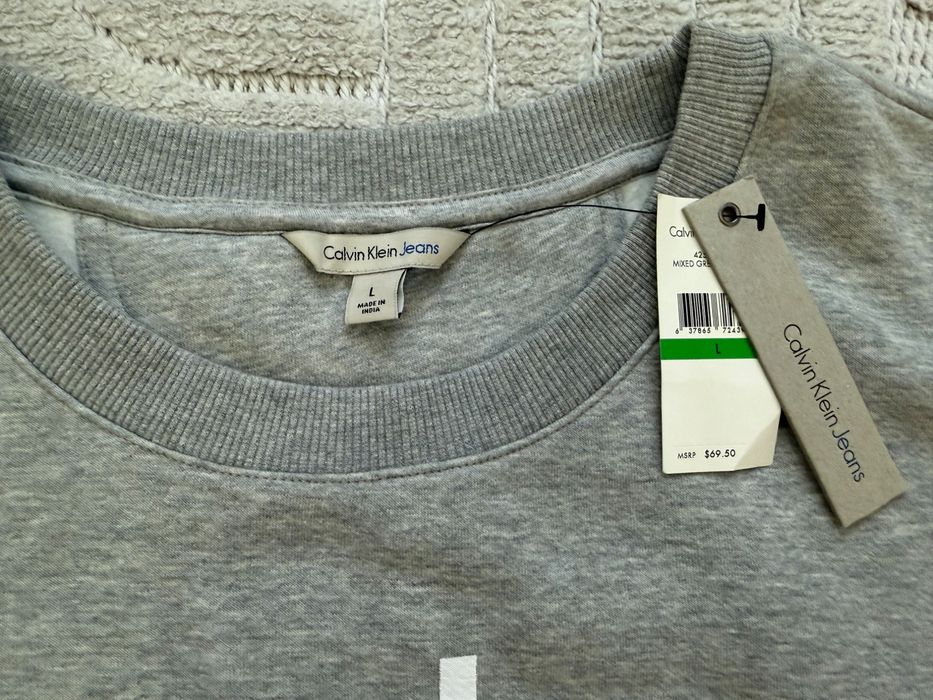 Світшот кофта Calvin Klein оригінал свитшот свитер худи толстовка