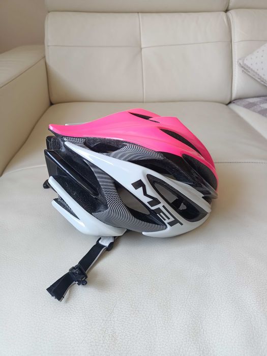 Markowy kask rowerowy firmy Met model M95 Stradivarius HES sprzedam