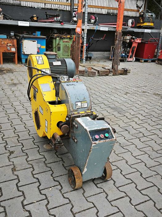 Gilotyna Nożyce mechaniczne elektryczne FOX 46 do cięcia drutu prętów stali do Ø 46mm żelbety szalunki