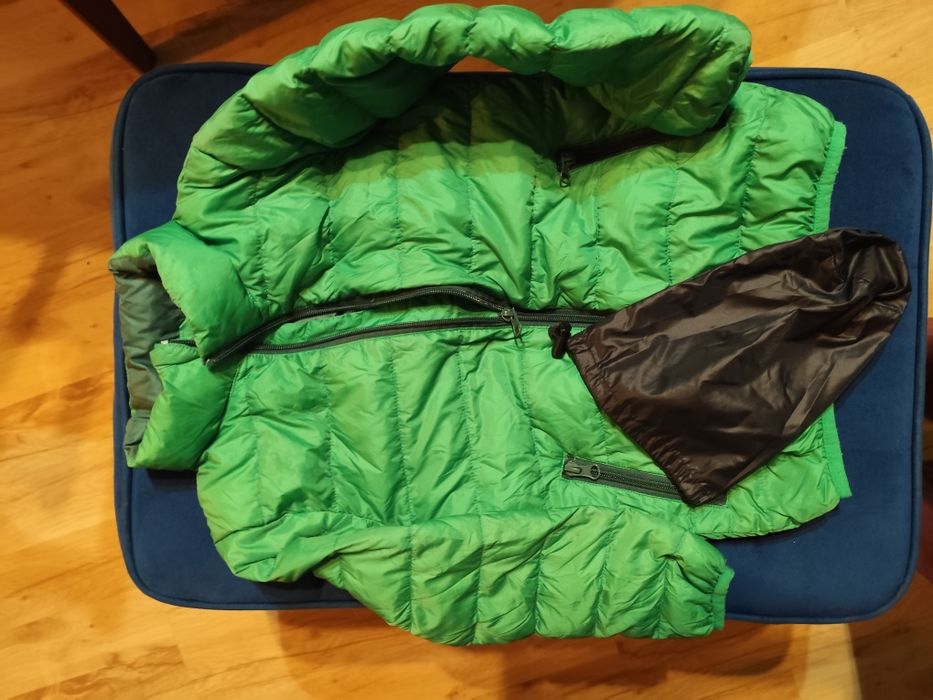 Kurtka przejściowa puchowa